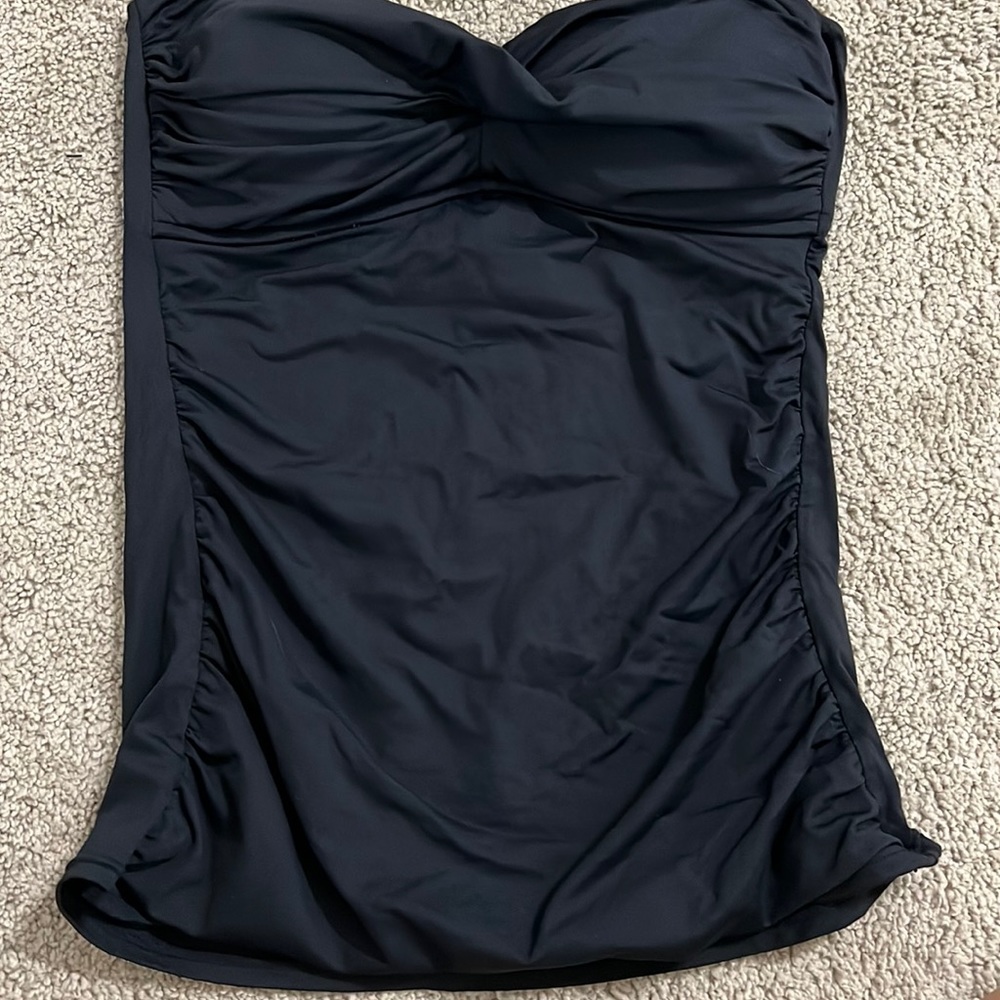 Strapless bikini tank